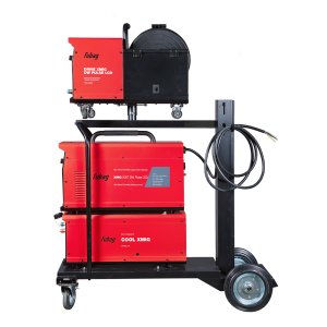 FUBAG Сварочный полуавтомат XMIG 500T DW PULSE  + Подающий механизм DRIVE XMIG DW PULSE  + Горелка FB 550W 3m  + Блок жидкостного охлаждения Cool XMIG  + Шланг-пакет 5 метров 95мм2 14 pol с жидкостным охлаждением + Тележка XM в Кургане фото