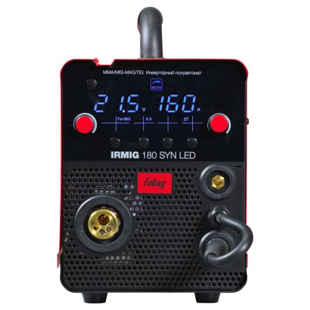 FUBAG Сварочный инверторный полуавтомат IRMIG 180 SYN LED с горелкой 250 А в комплекте в Кургане фото