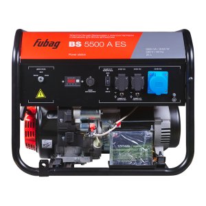 FUBAG Бензиновый генератор с электростартером и коннектором автоматики BS 5500 A ES в Кургане фото