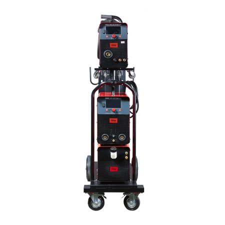 FUBAG Сварочный полуавтомат XMIG 500T DW PULSE + Подающий механизм DRIVE XMIG DW PULSE  + Горелка FB 550W 3m + Блок жидкостного охлаждения Cool XMIG + Шланг-пакет 5 метров 95мм2 14 pol с жидкостным охлаждением + Тележка  в Кургане фото