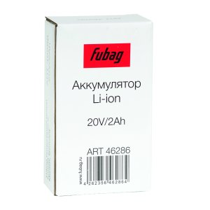 Аккумуляторная батарея FLI5S1P1202 Li-ion к бензиновым газонокосилкам FUBAG с электростартером и минирайдеру (20V/2Ah) в Кургане фото