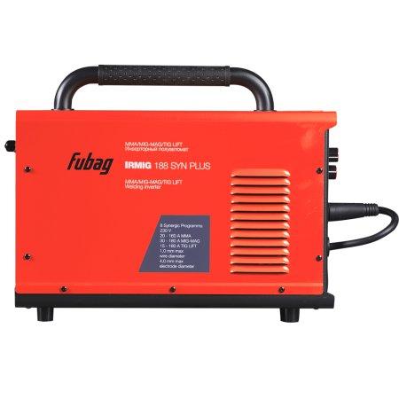 FUBAG Сварочный полуавтомат IRMIG 188 SYN PLUS c горелкой FB 150 3 м + Маска сварщика Хамелеон IR 4-13N M + Порошковая проволока самозащитная FB 71TGS 0.8 мм в ПОДАРОК! в Кургане фото