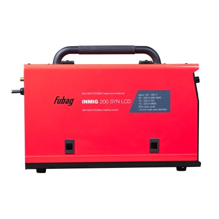 FUBAG Сварочный полуавтомат INMIG 200 SYN LCD (новый дисплей) с горелкой FB 250 3 м (FB 250 Ergo 3 м) + Маска сварщика Хамелеон IR 4-13N M + Порошковая проволока самозащитная FB 71TGS 0.8 мм_катушка 100 мм_вес 1 кг в ПОДАРОК! в Кургане фото