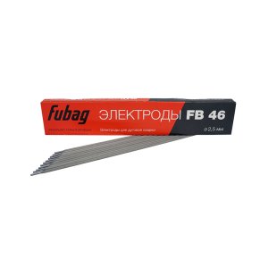 Электрод сварочный FUBAG с рутилово-целлюлозным покрытием FB 46 D2.5 мм (пачка 0.9 кг) в Кургане фото