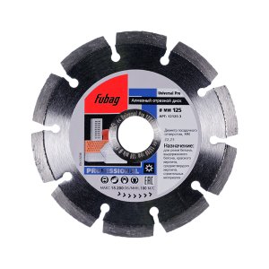 Алмазный отрезной диск FUBAG Universal Pro диам. 125/22.2 в Кургане фото