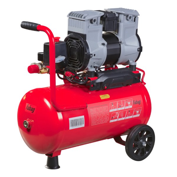 Компрессор воздушный безмасляный малошумный FUBAG OLS 250/24 CM2 + Пневмопистолет для накачки в ПОДАРОК в Кургане фото