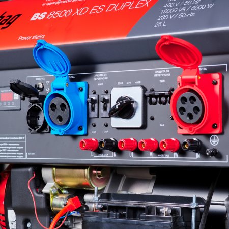 Бензиновый генератор FUBAG BS 8500 XD ES DUPLEX для одно и трехфазного режимов работы в Кургане фото