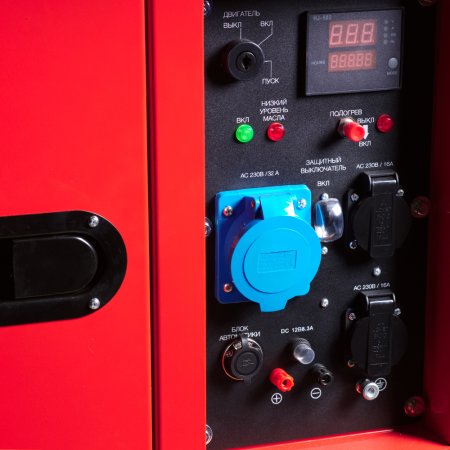 FUBAG Дизельный генератор с электростартером и коннектором автоматики DS 6500 AC ES (кожух) в Кургане фото