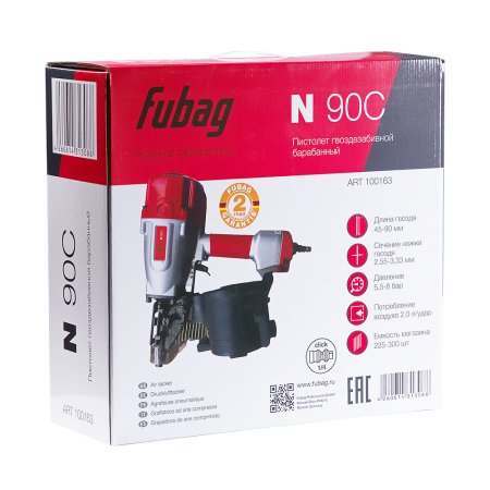 FUBAG Пистолет гвоздезабивной барабанный N90C в Кургане фото