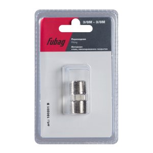 FUBAG Переходник 3/8 дюйма M на 3/8 дюйма М, блистер 1 шт в Кургане фото