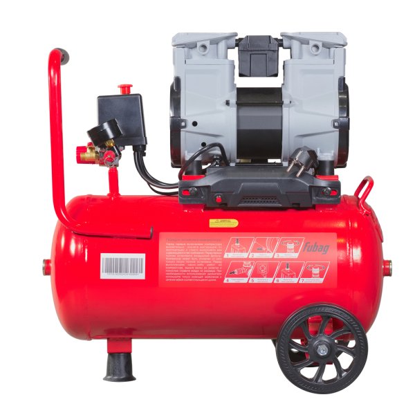 Компрессор воздушный безмасляный малошумный FUBAG OLS 250/24 CM2 + Пневмопистолет для накачки в ПОДАРОК в Кургане фото