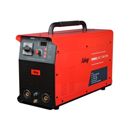 FUBAG Cварочный полуавтомат INMIG 500T DW SYN + Подающий механизм DRIVE INMIG DW SYN +Шланг-пакет 5 метров 70мм2 14 pol с жидкостным охлаждением для INMIG 500T DW SYN + Горелка FB 500 3m + Блок жидкостного охлаждения Cool 70 + Тележка для аппаратов в Кургане фото