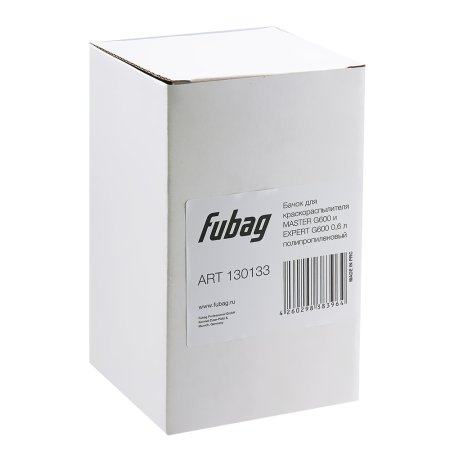 FUBAG Бачок для краскораспылителя MASTER G600 EXPERT G600, 0.6л полипропиленовый в Кургане фото