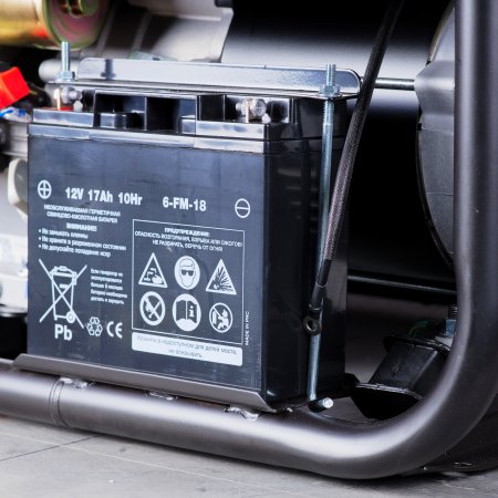 Бензиновый генератор FUBAG BS 8000 DA ES (трехфазный) с электростартером и коннектором автоматики в Кургане фото