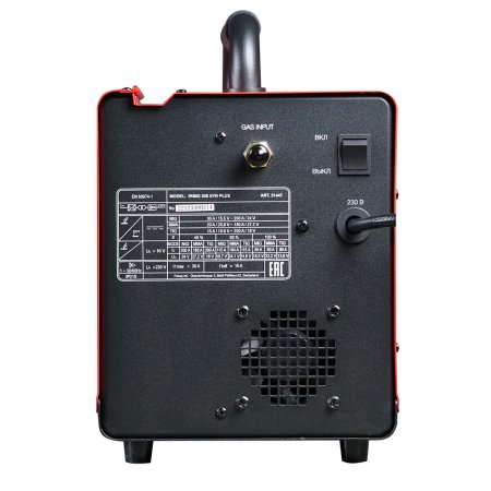 FUBAG Сварочный полуавтомат IRMIG 208 SYN PLUS (31447) + Маска сварщика Хамелеон IR 9-13N S (38072) + Сварочные краги на подкладке красные FWGN 10R (641180) в Кургане фото