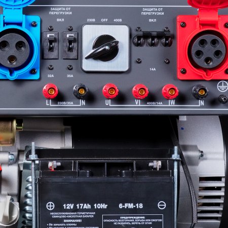 Бензиновый генератор FUBAG BS 8500 XD ES DUPLEX для одно и трехфазного режимов работы в Кургане фото