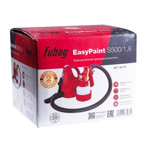FUBAG Электрический краскораспылитель EasyPaint S500/1.8 с верхним бачком в Кургане фото
