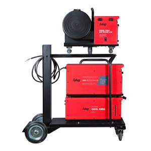 FUBAG Сварочный полуавтомат XMIG 500T DW PULSE  + Подающий механизм DRIVE XMIG DW PULSE  + Горелка FB 550W 3m  + Блок жидкостного охлаждения Cool XMIG  + Шланг-пакет 5 метров 95мм2 14 pol с жидкостным охлаждением + Тележка XM в Кургане фото