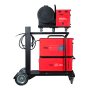 FUBAG Сварочный полуавтомат XMIG 500T DW PULSE + Подающий механизм DRIVE XMIG DW PULSE  + Горелка FB 550W 3m + Блок жидкостного охлаждения Cool XMIG + Шланг-пакет 5 метров 95мм2 14 pol с жидкостным охлаждением + Тележка  в Кургане фото