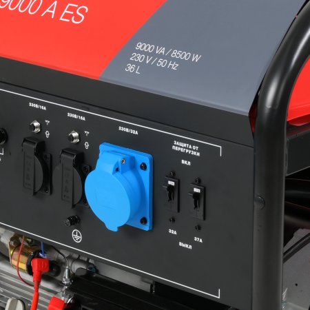 Бензиновый генератор FUBAG BS 9000 A ES с электростартером и коннектором автоматики в Кургане фото