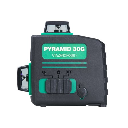 FUBAG уровень лазерный 3D с зеленым лучом Pyramid 30G V2х360H360 в Кургане фото