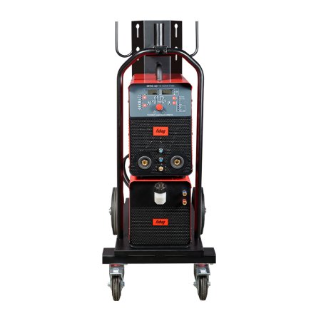 Аппарат сварочный инверторный аргонодуговой FUBAG INTIG 400 T W AC/DC PULSE + горелка FB TIG 18 5P 4m + модуль охлаждения + тележка в Кургане фото
